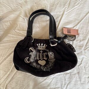 NWT Juicy Couture Black Handbag
